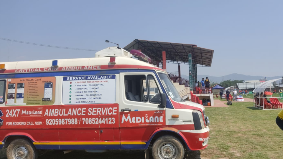 Importance of Standby Ambulance Services During Events in Manipur